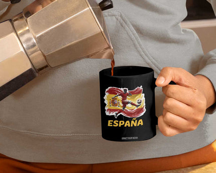 Spain Espana Soccer Football Fan Spanish Flag Coffee Mug