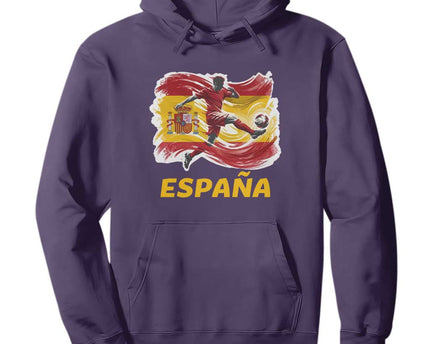 Spain Espana Soccer Football Fan Spanish Flag Hoodie