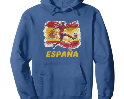 Spain Espana Soccer Football Fan Spanish Flag Hoodie