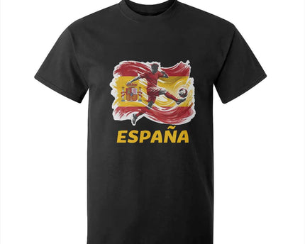 Spain Espana Soccer Football Fan Spanish Flag T-Shirt