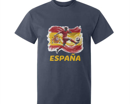 Spain Espana Soccer Football Fan Spanish Flag T-Shirt