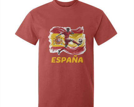 Spain Espana Soccer Football Fan Spanish Flag T-Shirt