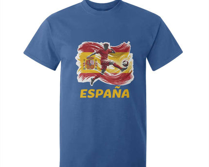 Spain Espana Soccer Football Fan Spanish Flag T-Shirt