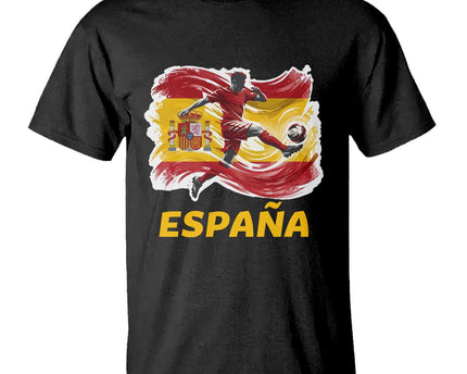 Spain Espana Soccer Football Fan Spanish Flag T-Shirt