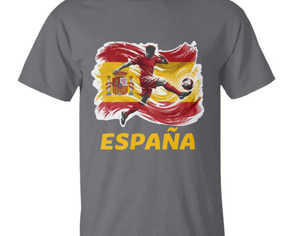 Spain Espana Soccer Football Fan Spanish Flag T-Shirt