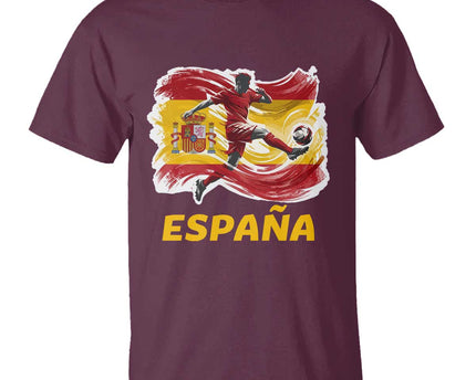 Spain Espana Soccer Football Fan Spanish Flag T-Shirt