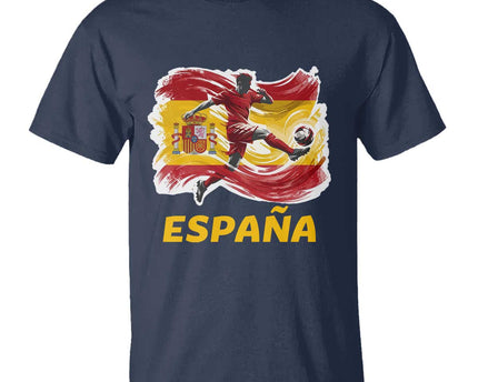 Spain Espana Soccer Football Fan Spanish Flag T-Shirt