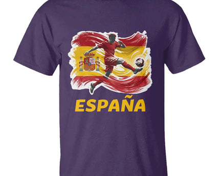 Spain Espana Soccer Football Fan Spanish Flag T-Shirt