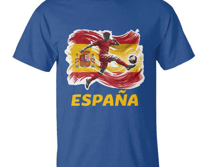 Spain Espana Soccer Football Fan Spanish Flag T-Shirt