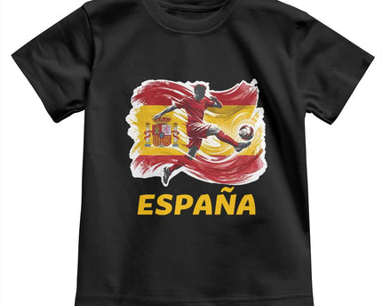 Spain Espana Soccer Football Fan Spanish Flag Toddler T-Shirt