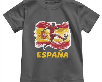 Spain Espana Soccer Football Fan Spanish Flag Toddler T-Shirt