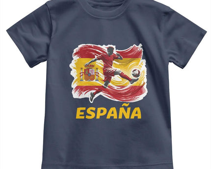 Spain Espana Soccer Football Fan Spanish Flag Toddler T-Shirt