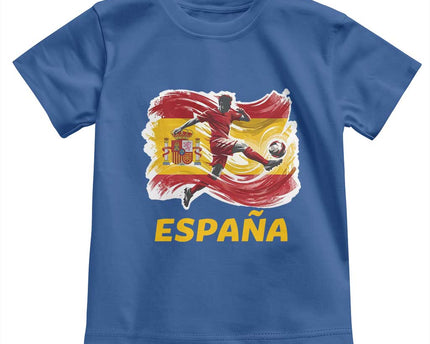 Spain Espana Soccer Football Fan Spanish Flag Toddler T-Shirt