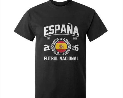 Spain 2026 Soccer Football Fan Spanish Flag T-Shirt