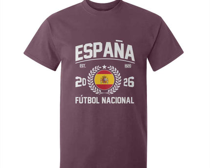 Spain 2026 Soccer Football Fan Spanish Flag T-Shirt