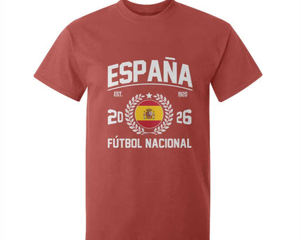 Spain 2026 Soccer Football Fan Spanish Flag T-Shirt
