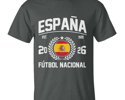 Spain 2026 Soccer Football Fan Spanish Flag T-Shirt