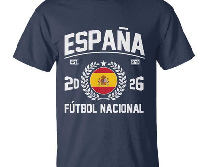 Spain 2026 Soccer Football Fan Spanish Flag T-Shirt