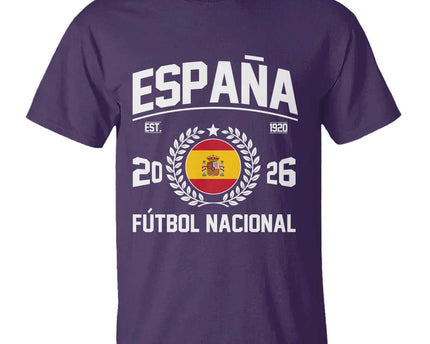 Spain 2026 Soccer Football Fan Spanish Flag T-Shirt