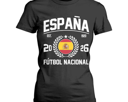 Spain 2026 Soccer Football Fan Spanish Flag T-Shirt