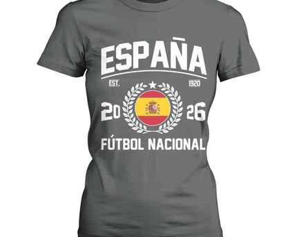 Spain 2026 Soccer Football Fan Spanish Flag T-Shirt