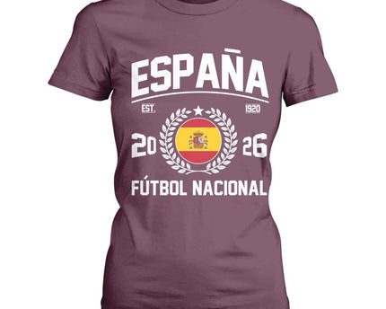 Spain 2026 Soccer Football Fan Spanish Flag T-Shirt