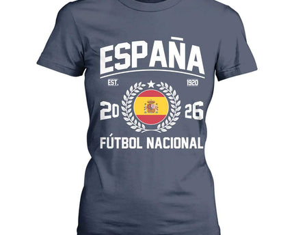 Spain 2026 Soccer Football Fan Spanish Flag T-Shirt