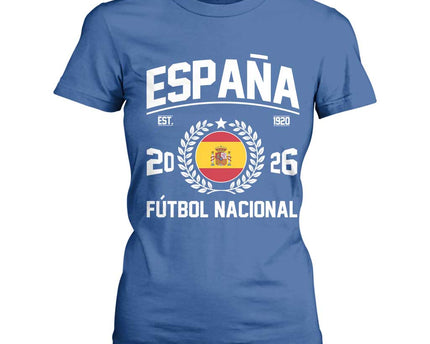 Spain 2026 Soccer Football Fan Spanish Flag T-Shirt