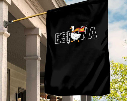 Espana Spain Soccer Football Garden Flag Silly Goose Spanish Flag Fan Supporter