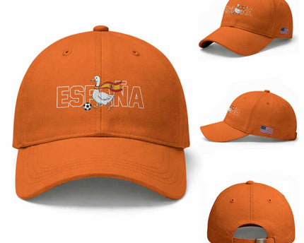 Espana Spain Soccer Football Baseball Cap Silly Goose Spanish Flag Fan Supporter
