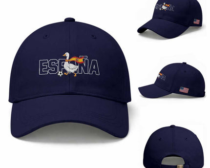 Espana Spain Soccer Football Baseball Cap Silly Goose Spanish Flag Fan Supporter
