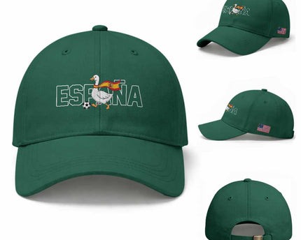 Espana Spain Soccer Football Baseball Cap Silly Goose Spanish Flag Fan Supporter