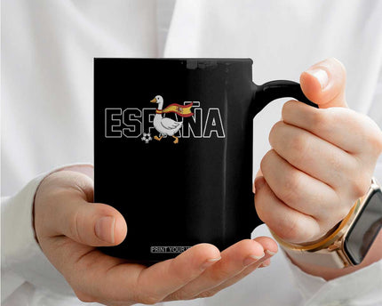 Espana Spain Soccer Football Coffee Mug Silly Goose Spanish Flag Fan Supporter