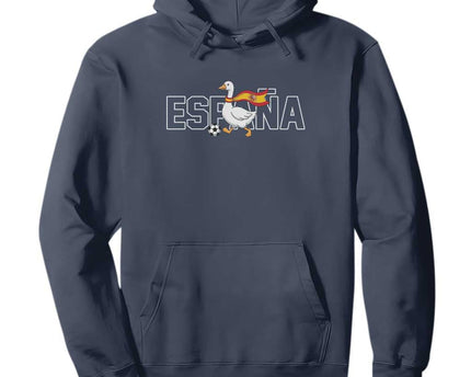 Espana Spain Soccer Football Hoodie Silly Goose Spanish Flag Fan Supporter