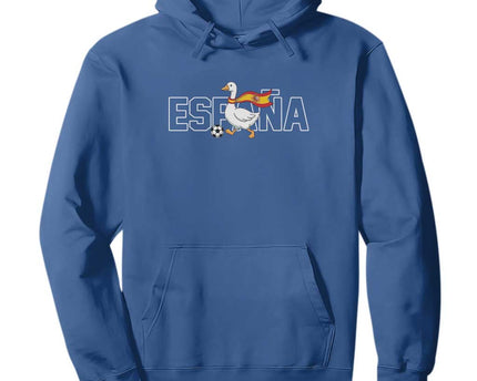 Espana Spain Soccer Football Hoodie Silly Goose Spanish Flag Fan Supporter