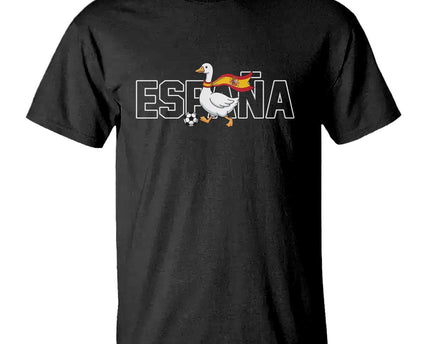 Espana Spain Soccer Football T-Shirt Silly Goose Spanish Flag Fan Supporter