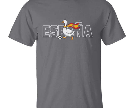 Espana Spain Soccer Football T-Shirt Silly Goose Spanish Flag Fan Supporter