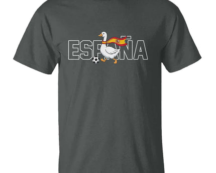 Espana Spain Soccer Football T-Shirt Silly Goose Spanish Flag Fan Supporter