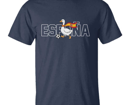 Espana Spain Soccer Football T-Shirt Silly Goose Spanish Flag Fan Supporter