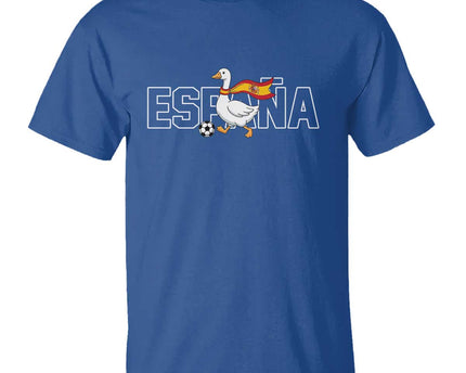 Espana Spain Soccer Football T-Shirt Silly Goose Spanish Flag Fan Supporter