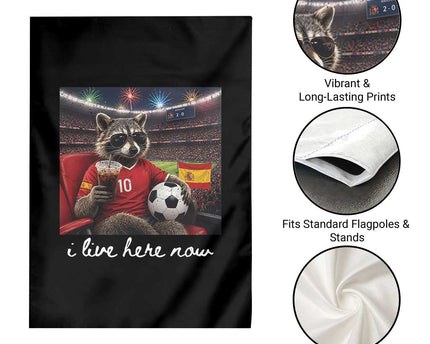 Espana Spain Soccer Football Fan Spanish Flag Garden Flag
