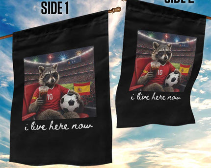 Espana Spain Soccer Football Fan Spanish Flag Garden Flag