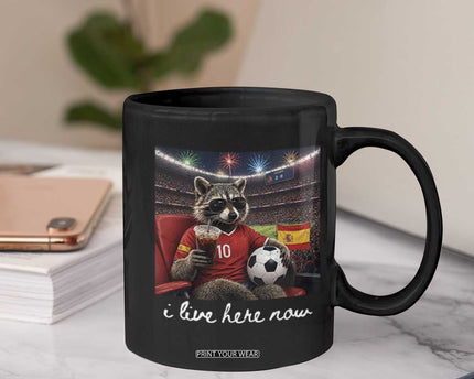 Espana Spain Soccer Football Fan Spanish Flag Coffee Mug