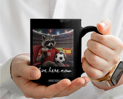 Espana Spain Soccer Football Fan Spanish Flag Coffee Mug