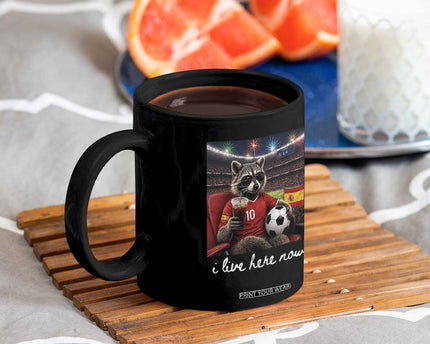 Espana Spain Soccer Football Fan Spanish Flag Coffee Mug