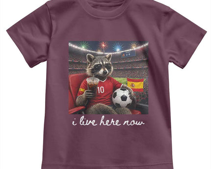 Espana Spain Soccer Football Fan Spanish Flag Toddler T-Shirt