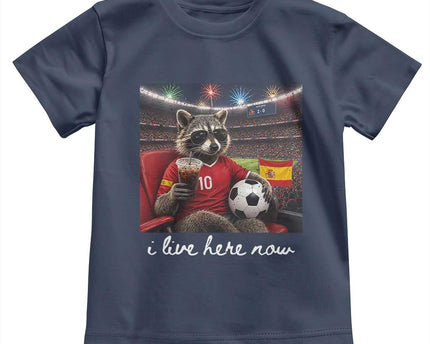 Espana Spain Soccer Football Fan Spanish Flag Toddler T-Shirt
