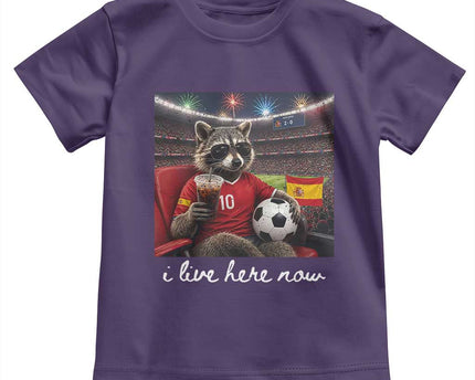 Espana Spain Soccer Football Fan Spanish Flag Toddler T-Shirt