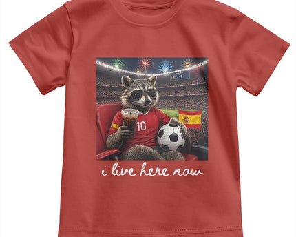 Espana Spain Soccer Football Fan Spanish Flag Toddler T-Shirt