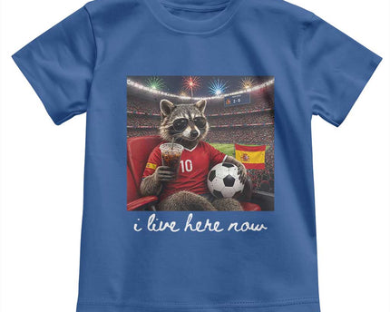 Espana Spain Soccer Football Fan Spanish Flag Toddler T-Shirt